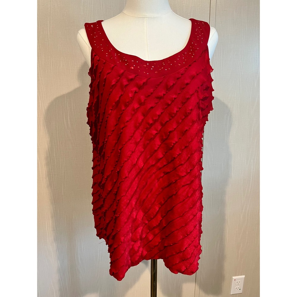 Plus Size Jaclyn Smith Comfy Everyday Blouse 3X